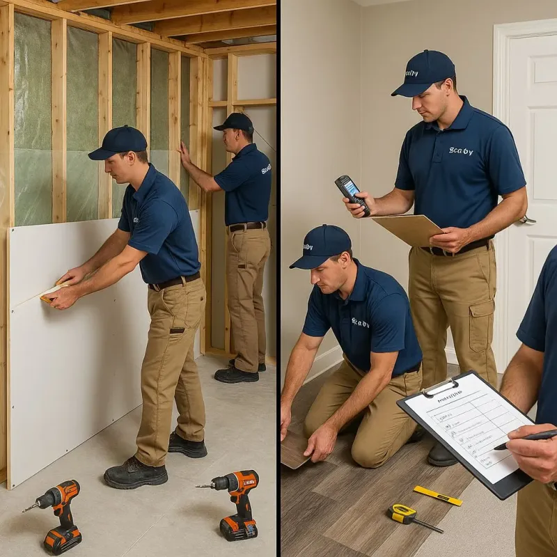 Repairs and Reconstruction process in Bridgewater, NJ