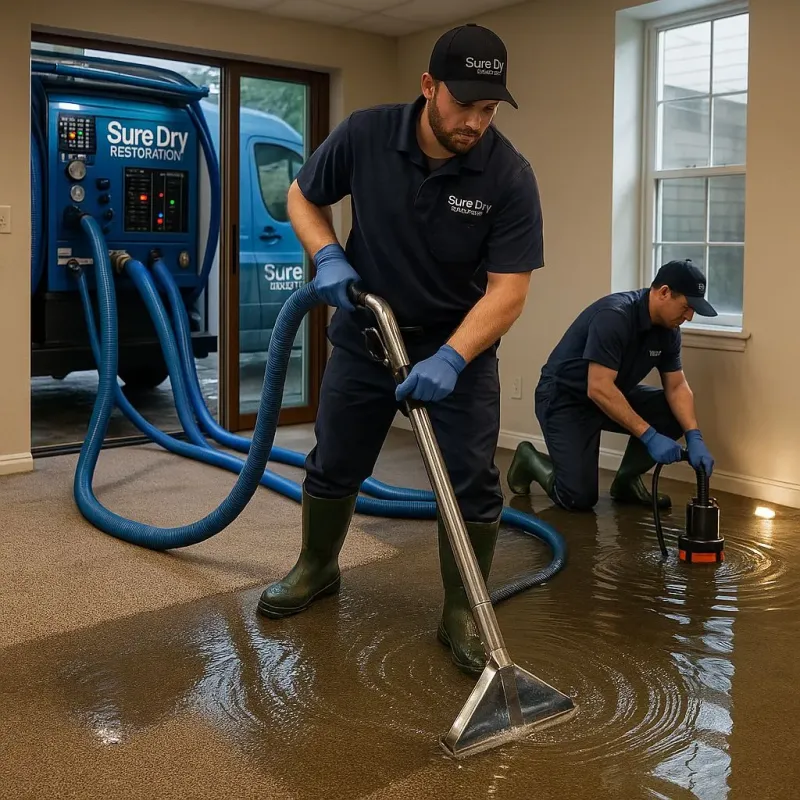 Water Extraction and Removal process in Bridgewater, NJ